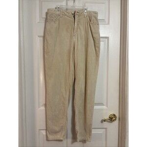 UO Urban Outfitters BDG Corduroy Straight Leg High Rise Mom Wmn's SZ 30 ~Flawed~